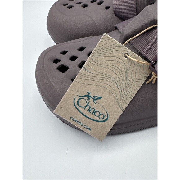 NWT Chaco Chillos Women’s Sz 6 Clogs Sparrow Purple Adjustable Strap Sandals - Picture 6 of 11
